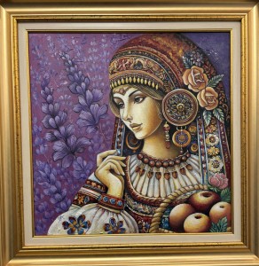 Евелина Вълчанова "Спомени" 52/52 см - 450 евро